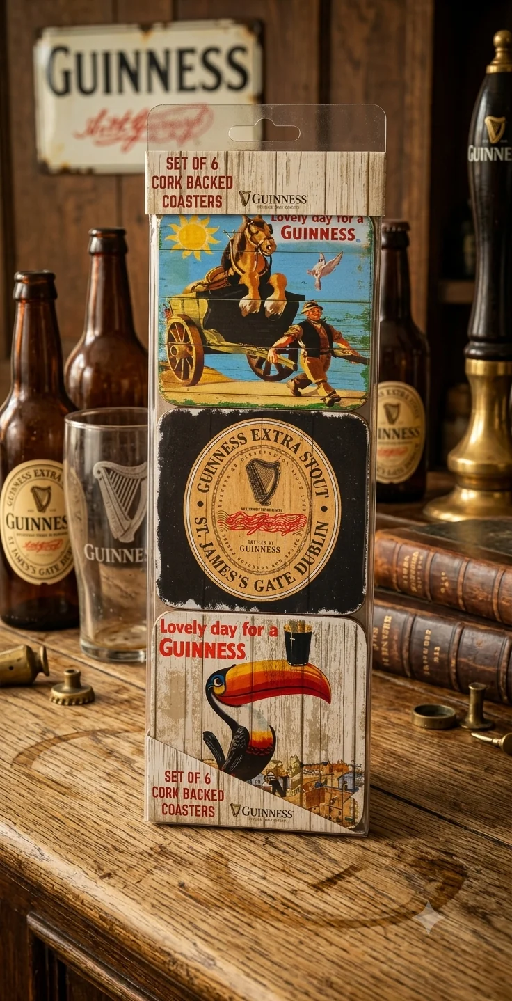 GUINNESS NOSTALGIC COASTER