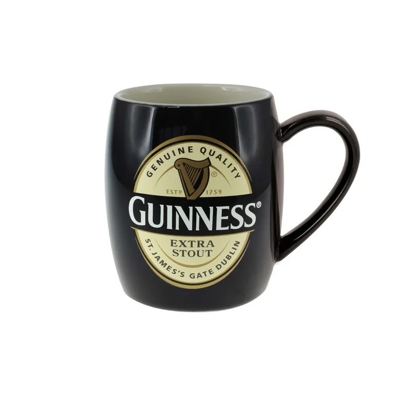 GUINNESS BARREL MUG (LABEL)
