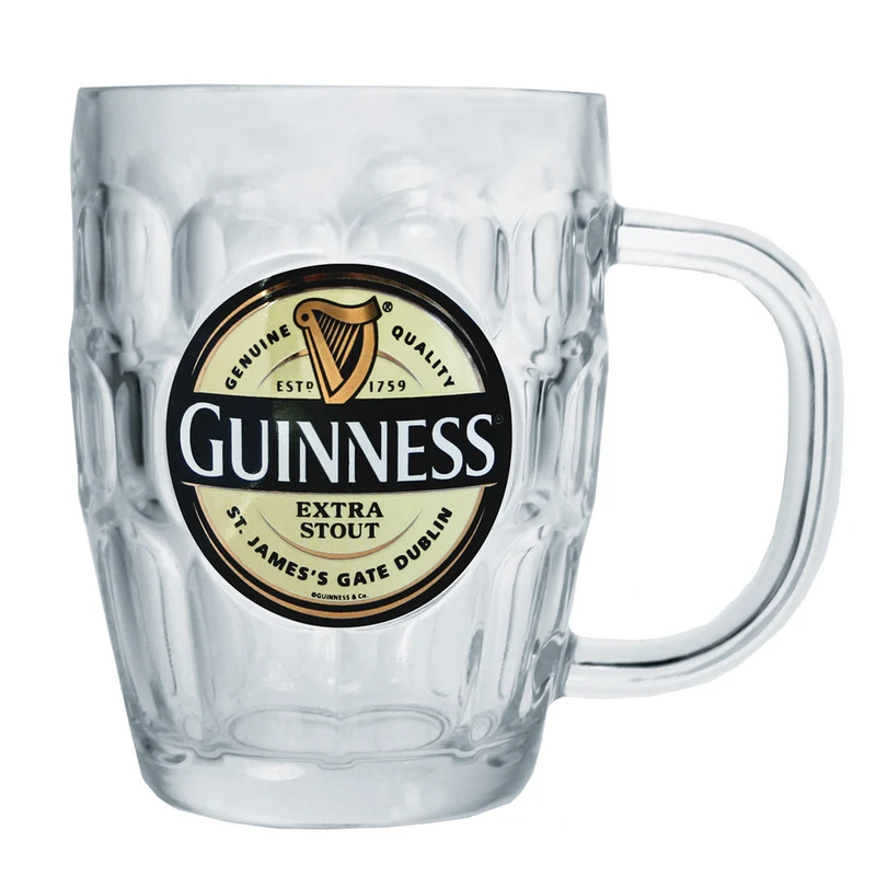 GUINNESS LABEL PINT TANKARD