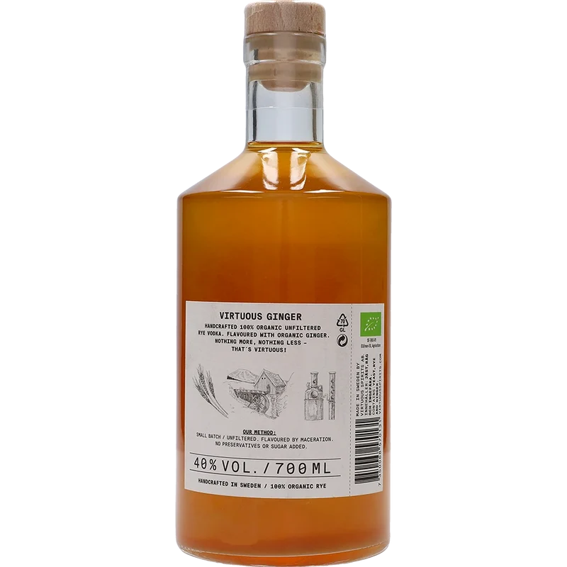 Virtuous by Nature Ginger Vodka 40% 0,7L FL