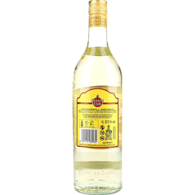 Havana Club 3y 37,5% 1L FL
