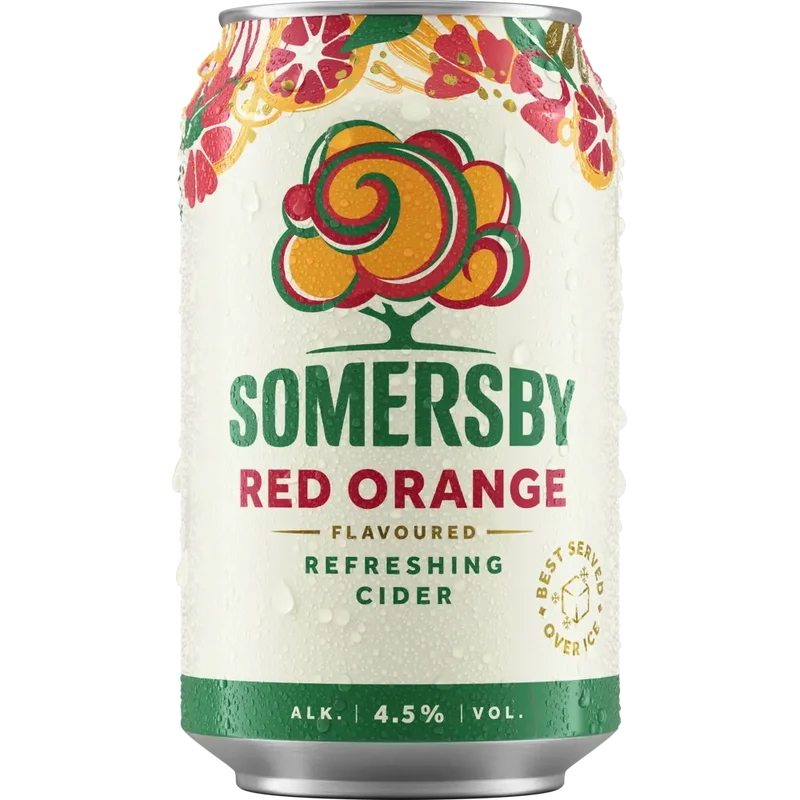 Somersby Red Orange 4,5% 18x0,33L Dose zzgl. DPG Pfand