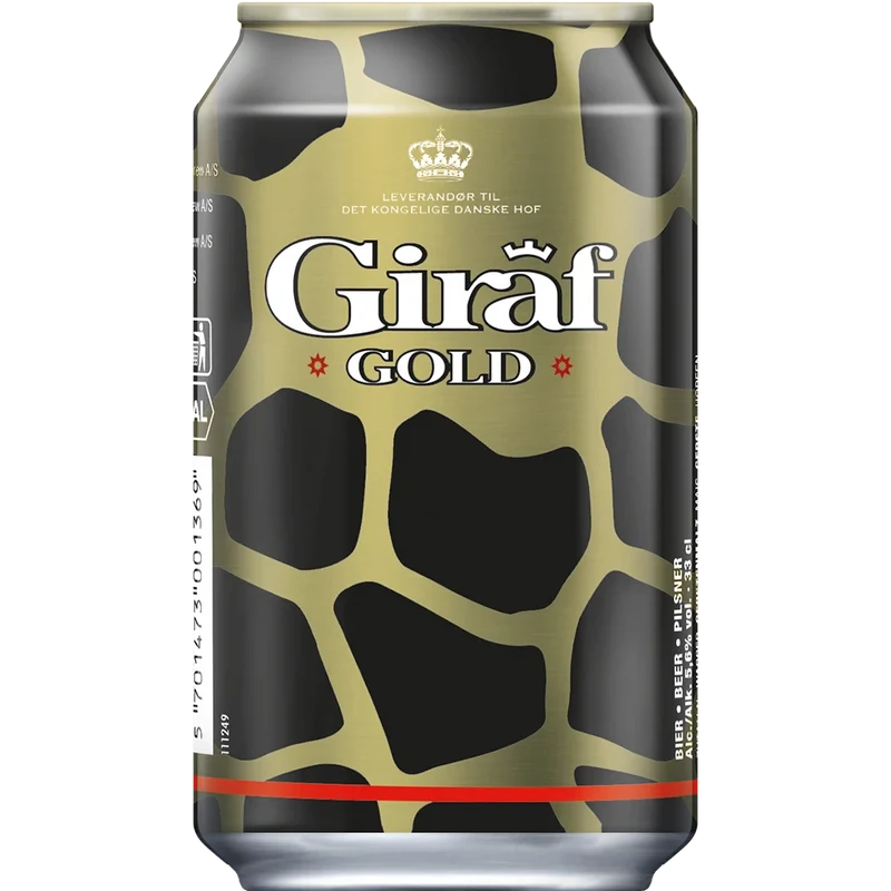 Giraf Gold 5,6% 24x0,33L Dose zzgl. DPG Pfand