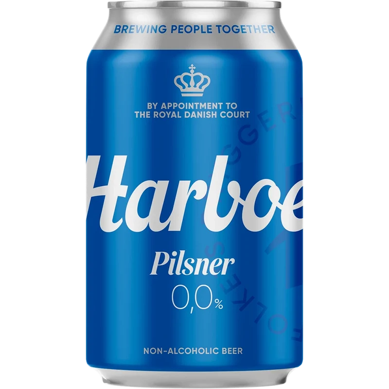 Harboe Pils 0,0% 24x0,33L Dose zzgl. DPG Pfand