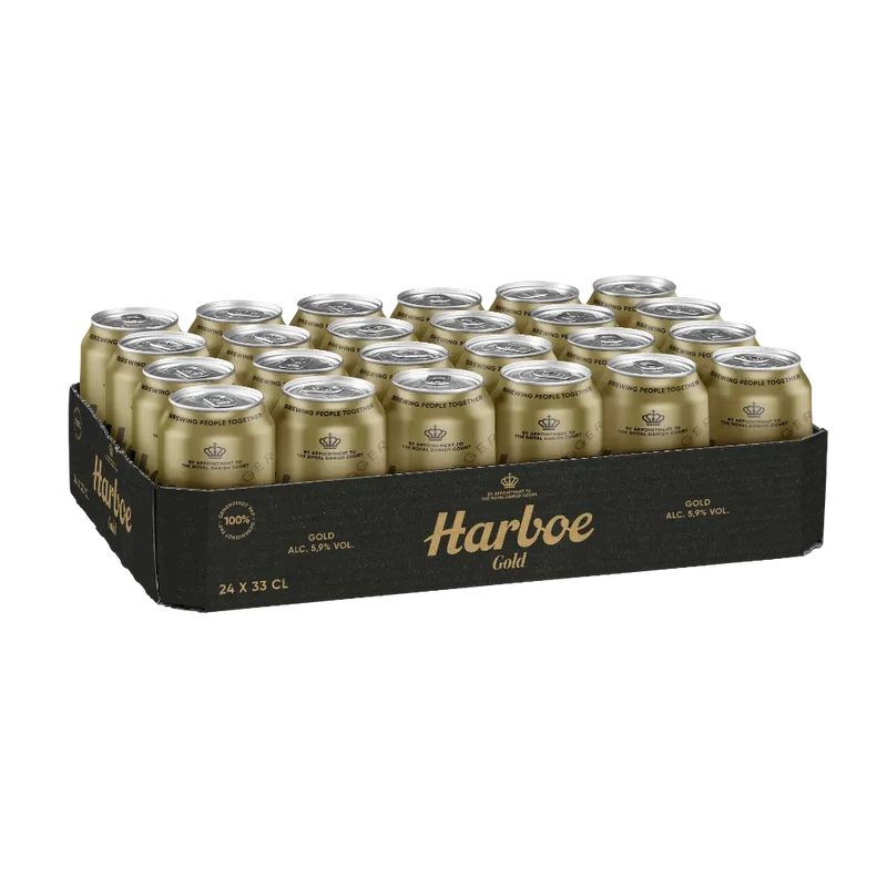 Harboe Gold 5,9% 24x0,33L Dose zzgl. DPG Pfand