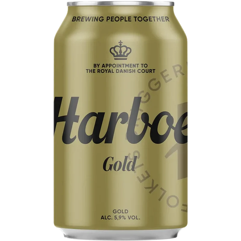 Harboe Gold 5,9% 24x0,33L Dose zzgl. DPG Pfand