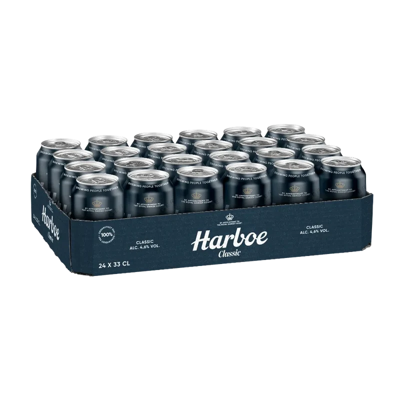 Harboe Classic 4,6% 24x0,33L Dose zzgl. DPG Pfand