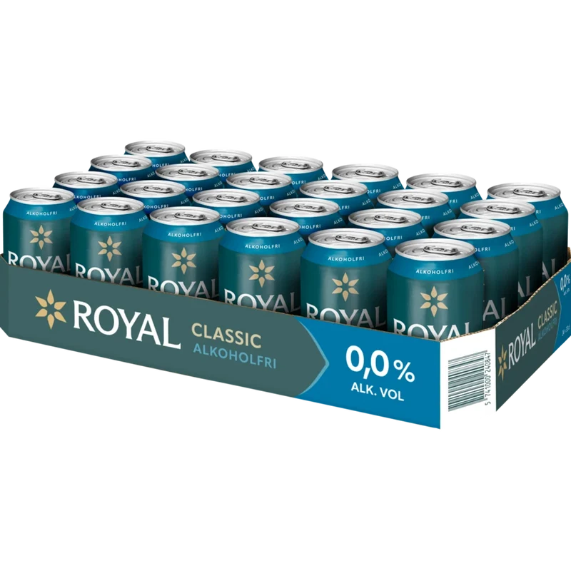 Royal Classic Alkoholfri 0,0% 24x0,33L Dose zzgl. DPG Pfand