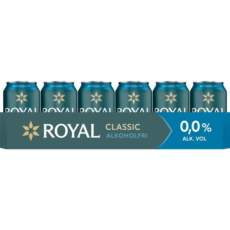 Royal Classic Alkoholfri 0,0% 24x0,33L Dose zzgl. DPG Pfand
