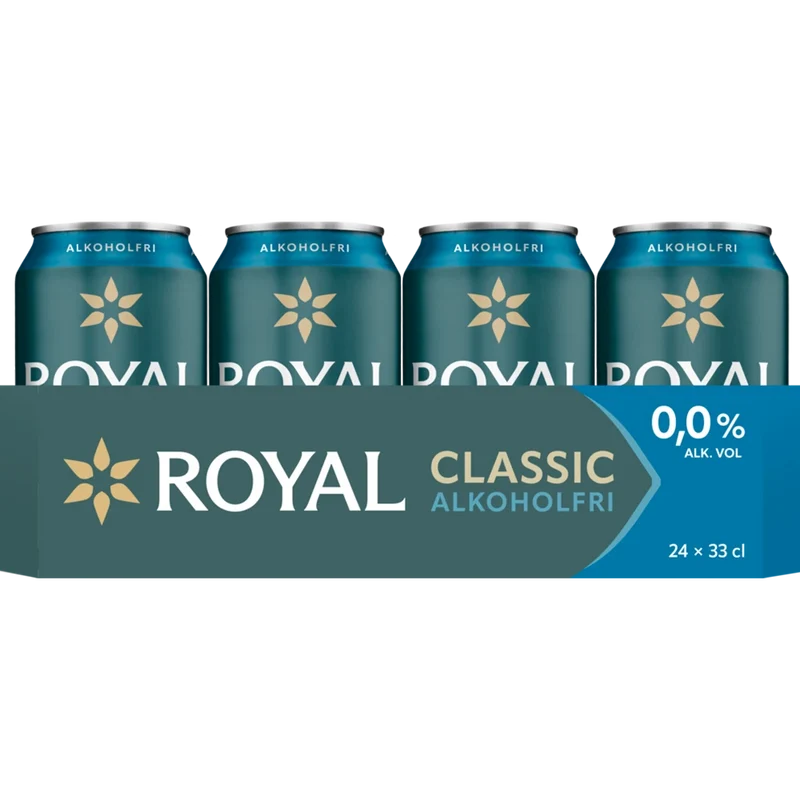 Royal Classic Alkoholfri 0,0% 24x0,33L Dose zzgl. DPG Pfand