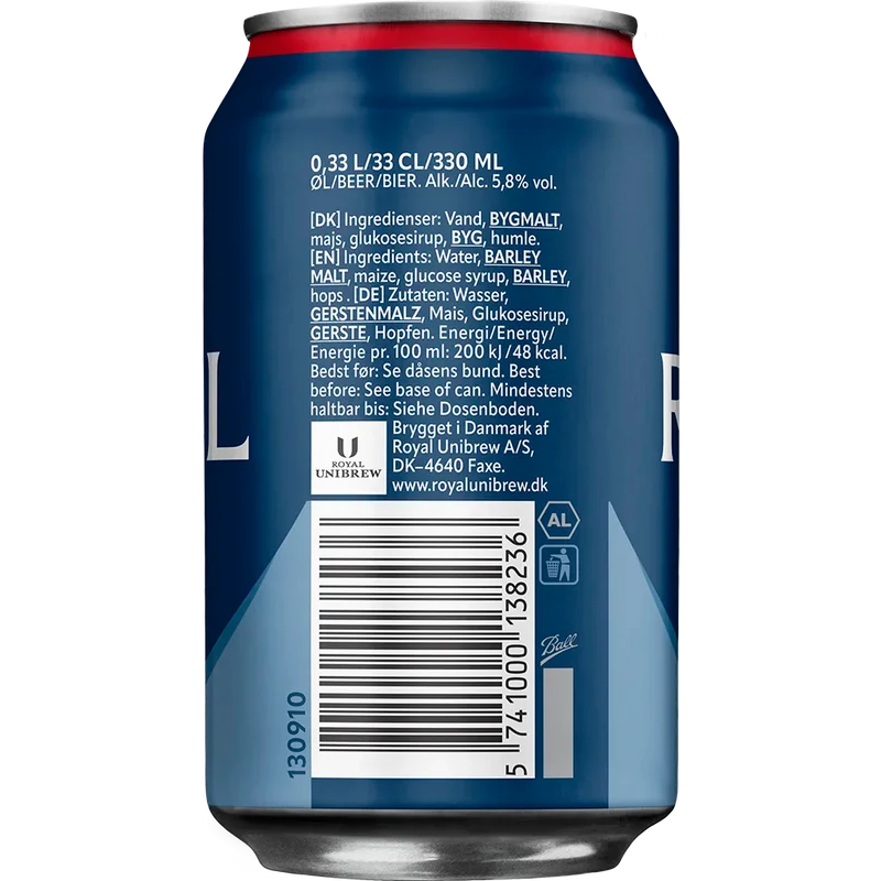 Royal Export 5,8% 24x0,33L Dose zzgl. DPG Pfand