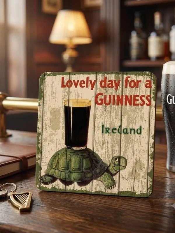 Guinness Nostalgic Coaster - Tortoise