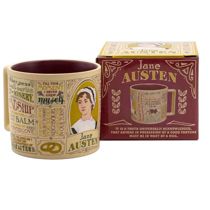 The Unemployed Philosophers Jane Austen Quotes Mug