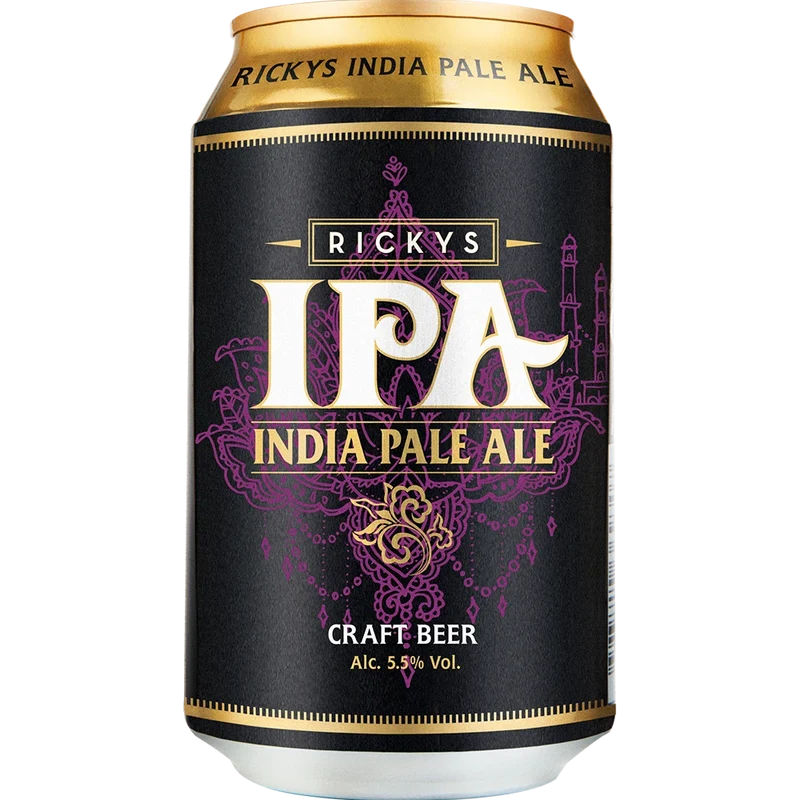 Rickys IPA 5,5% 24x0,33L Dose zzgl. DPG Pfand