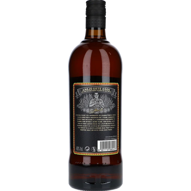 Havana Club Añejo 7y 40 % 1L FL