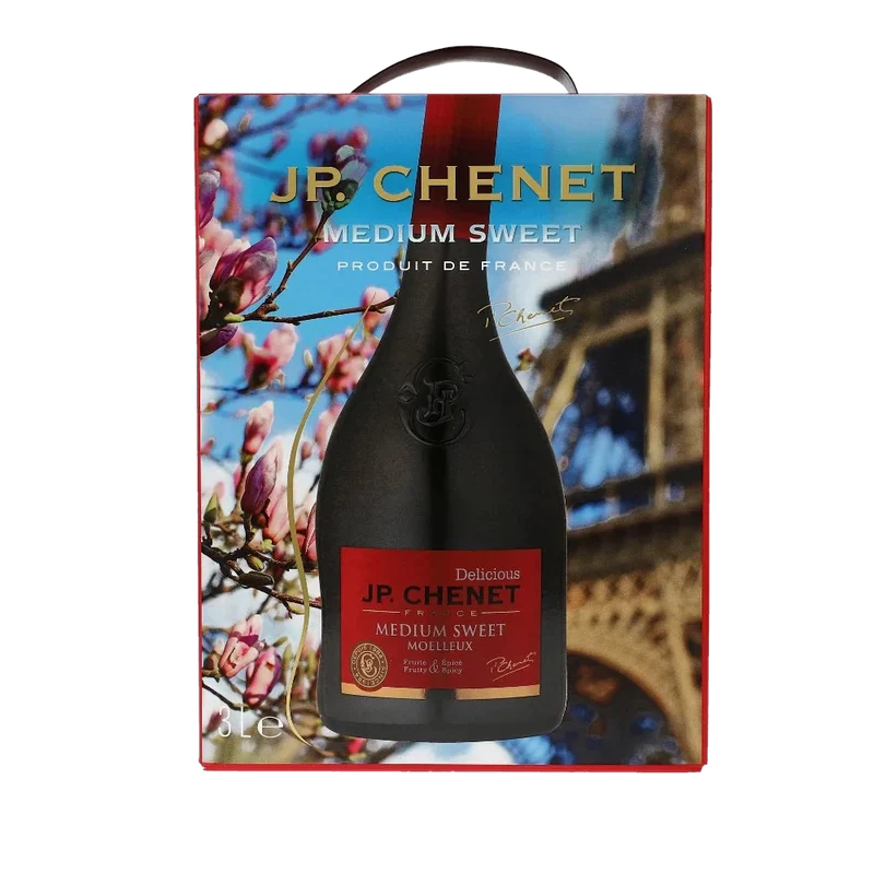 J.P.Chenet Medium Sweet Rouge 13% 3L BIB