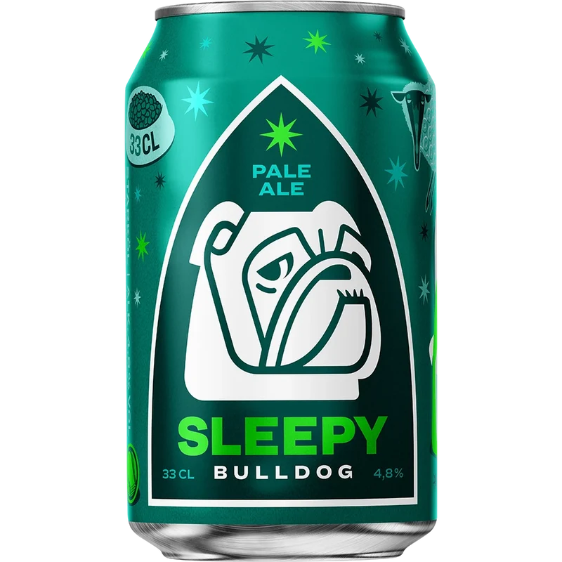 Gotlands Sleepy Bulldog Pale Ale 4,8% 24x0,33L Dose zzgl. DPG Pfand