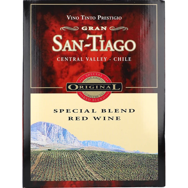 San Tiago Special Blend Red Wine 13.5 % 3L BIB