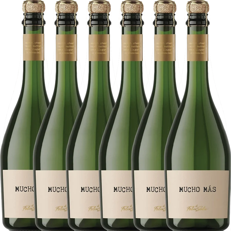 6x Mucho Más Sparkling 12% 0,75L FL