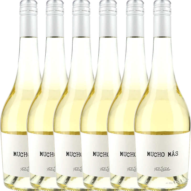 6x Mucho Más Weiß 12,5% 0,75L FL