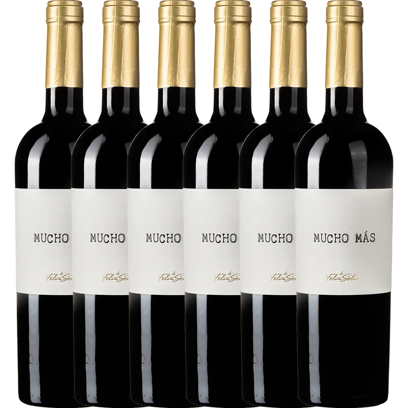 6x Mucho Más Rot 13,5% 0,75L FL