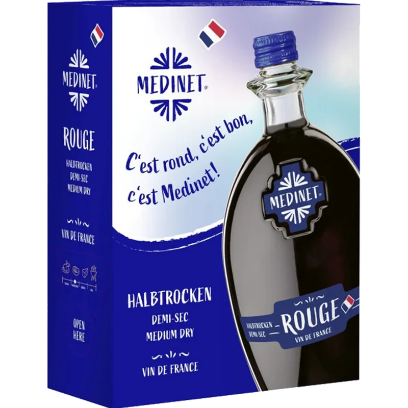 Medinet Rouge 12% 3L BIB