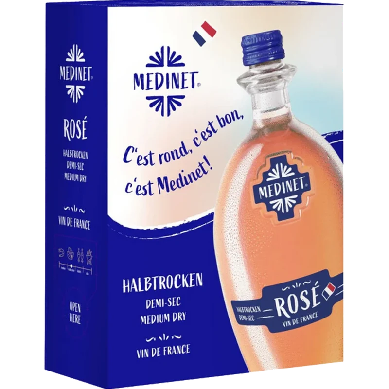 Medinet Rose 11,5% 3L BIB