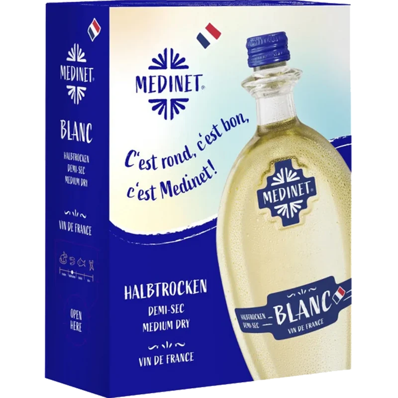 Medinet Blanc 11% 3L BIB