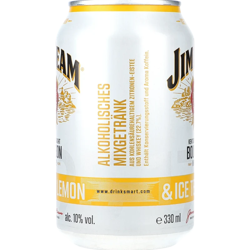 Jim Beam Bourbon & Ice Tea Lemon 10% 0,33L DS zzgl. DPG Pfand
