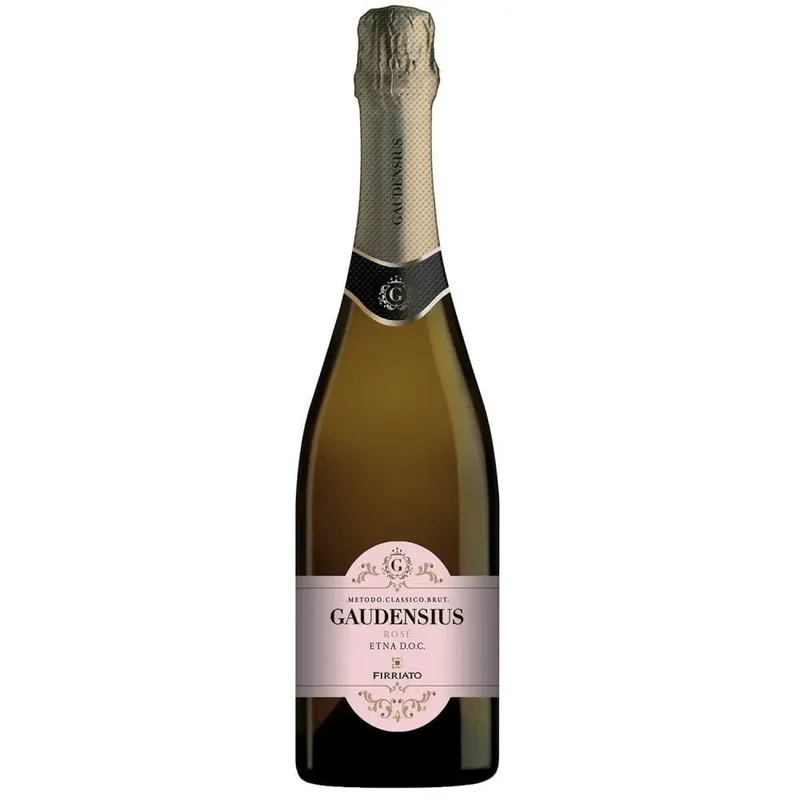 GAUDENSIUS ROSÉ Etna D.O.C. Metodo Classico Brut Nerello Mascalese, Cantina Firriato