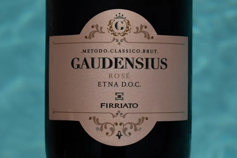 GAUDENSIUS ROSÉ Etna D.O.C. Metodo Classico Brut Nerello Mascalese, Cantina Firriato