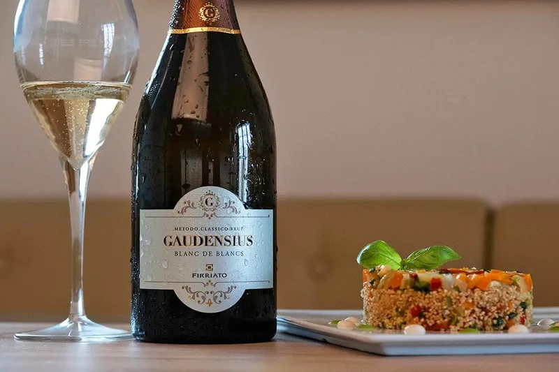 GAUDENSIUS BLANC DE BLANCS Metodo Classico Brut Carricante, Cantina Firriato