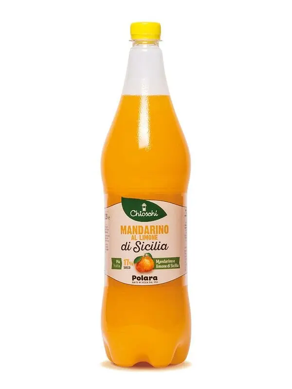 Mandarino al limone , confezione da 6 Bottiglie da 0,95 Lt