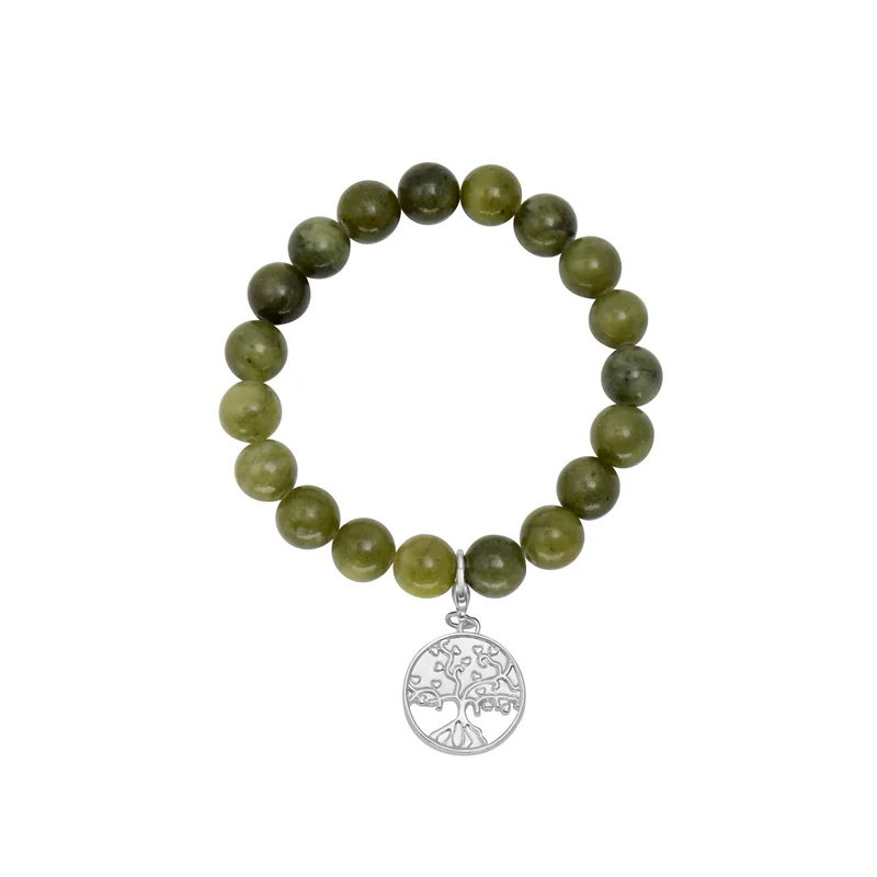 Tree Of Life Charm Stretch Bracelet