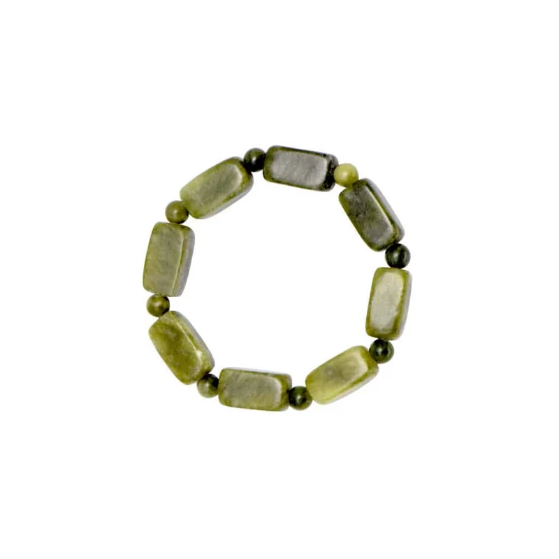 Connemara Marble Multi Bead and Nugget Bracelet