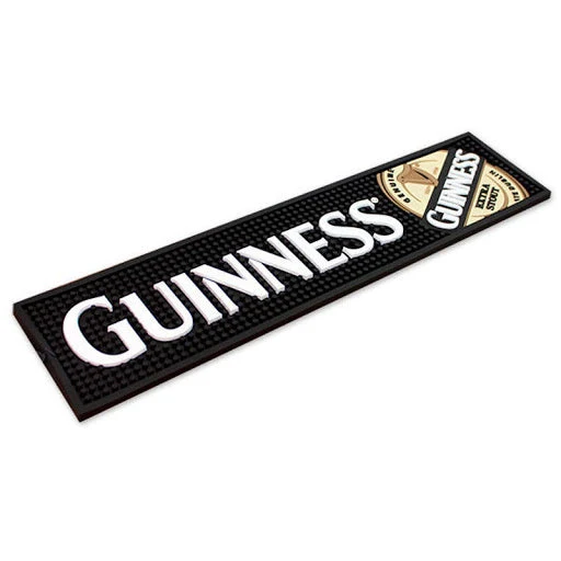 Guinness Pvc Bar Mat - Label logo