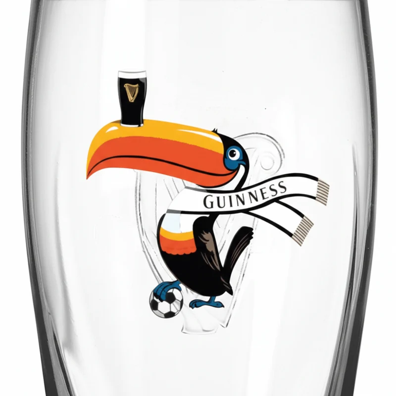 Guinness Soccer Pint Glass 2 Pack – Special Edition