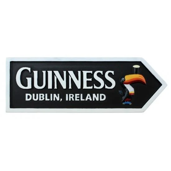 Guinness Resin Magnet – Road Sign
