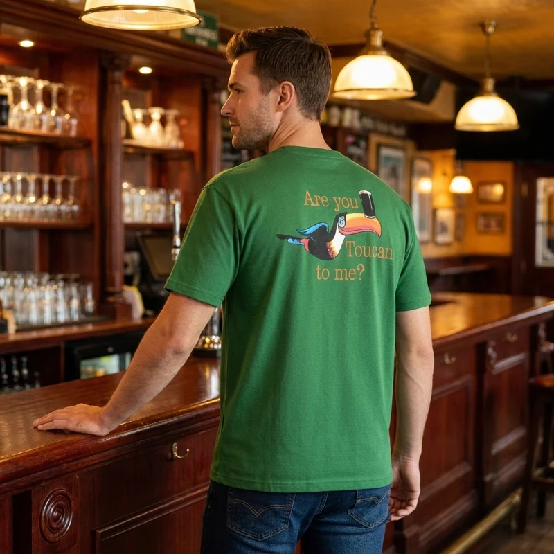 Guinness Gilroy Toucan Tee – Green