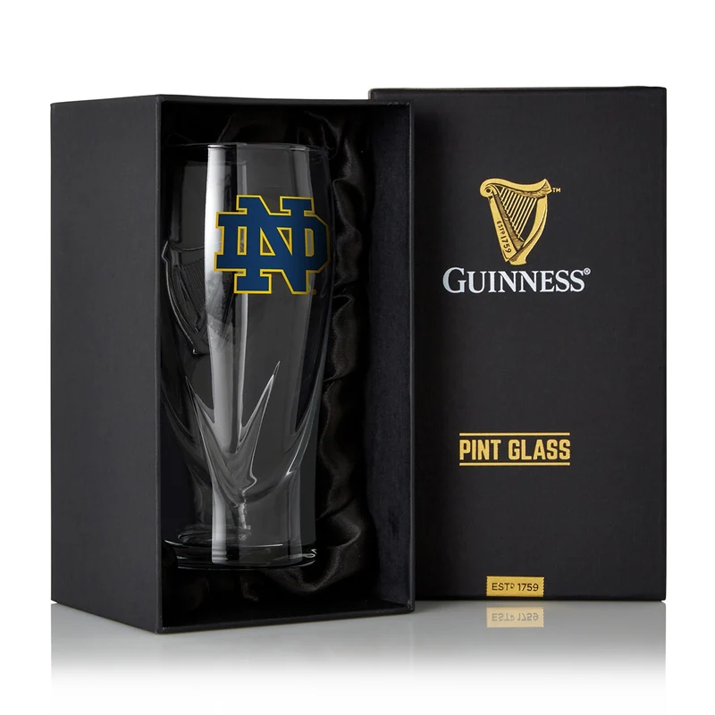 Guinness Notre Dame 16OZ Pint Glass