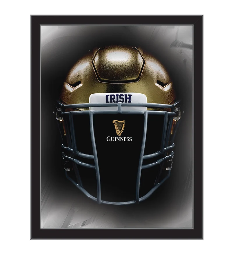 Guinness Notre Dame Helmet Canvas Wall Art