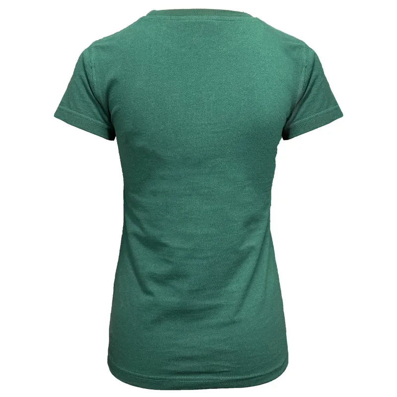 Women's Ireland Evergreen and Pink T-Shirt