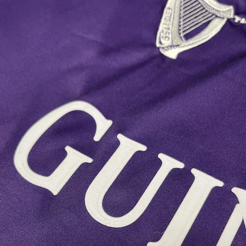 Guinness White and Purple Premier League Football Top