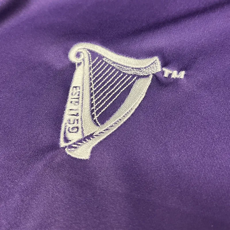 Guinness White and Purple Premier League Football Top