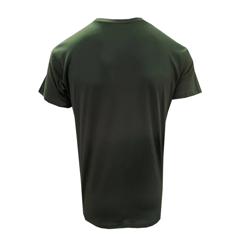 Bottle Green Guinness T-Shirt With Ireland EST. 1759 With Gold Harp Design