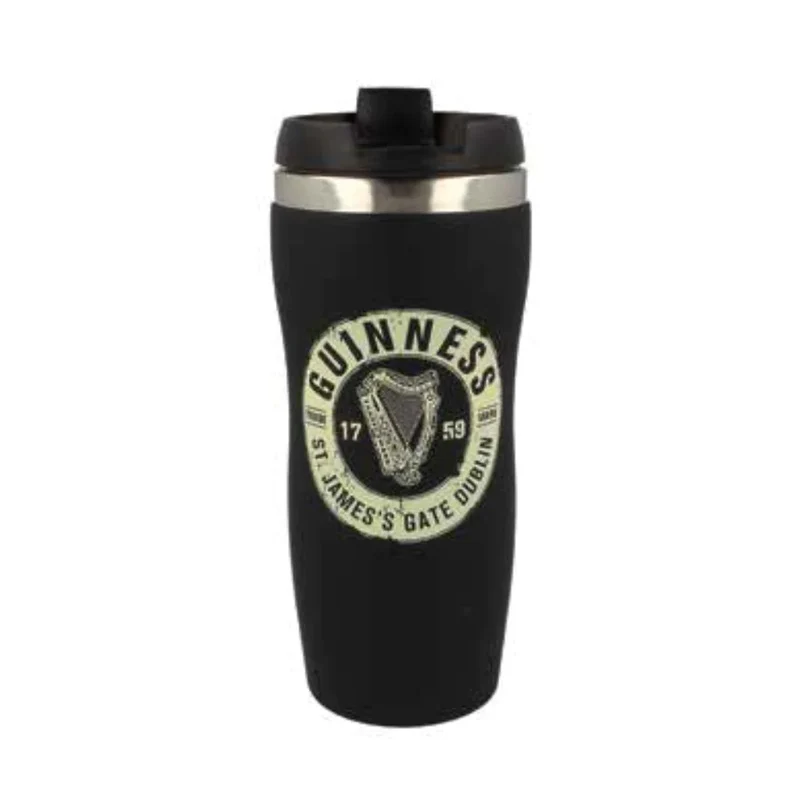 Guinness Travel Mug 500ml – Official Stainless Steel Insulated Coffee Cup