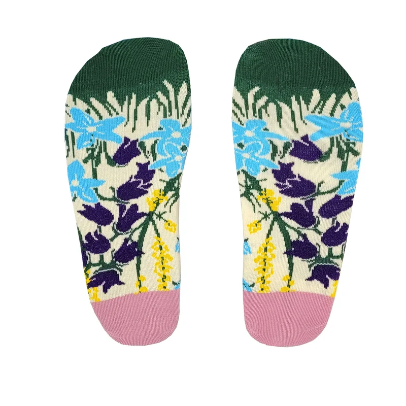 Irish Wildflower Socks