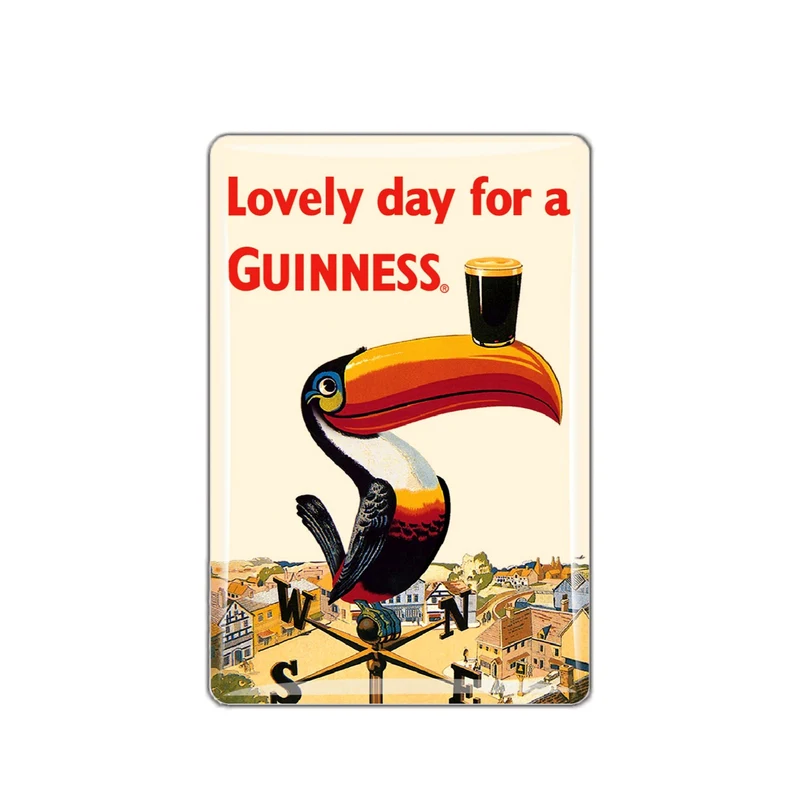 Guinness Nostalgic Coaster Set – 6 Pack Vintage Guinness Coasters