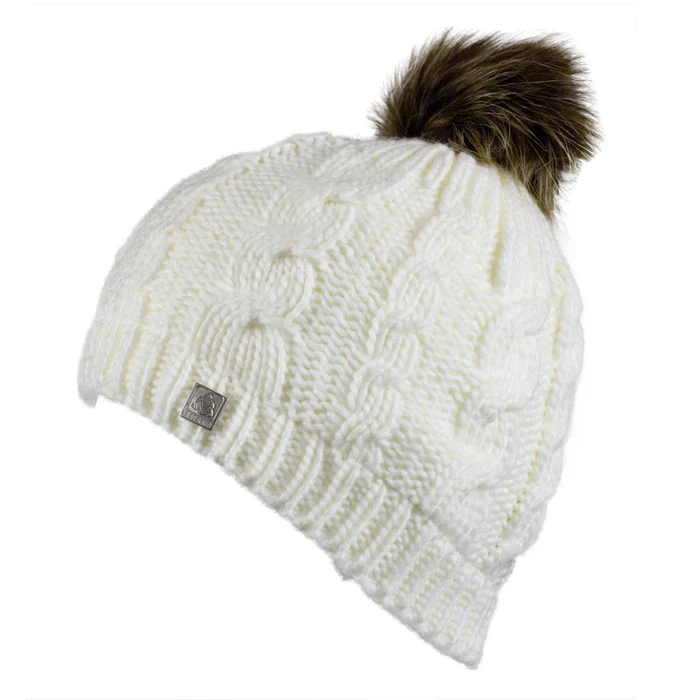 Classic Wool Knit Bobble Hat
