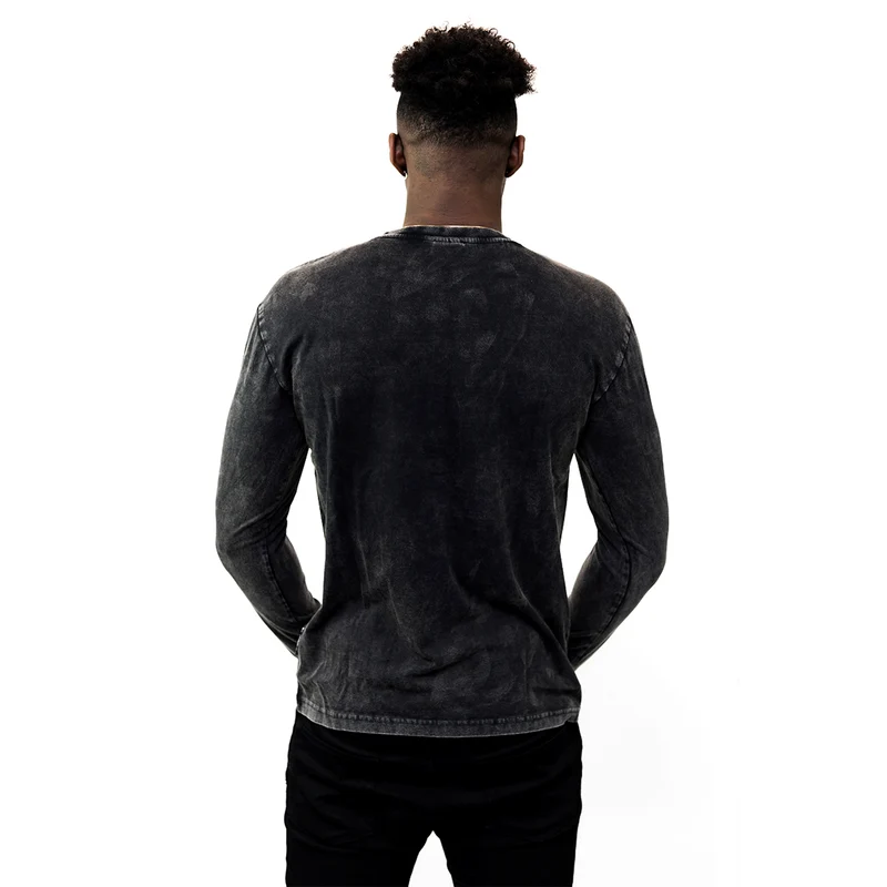 Guinness Classic Washed Black Henley